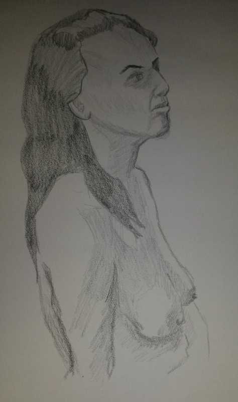 Woman, 5 of 5, portrait/torso