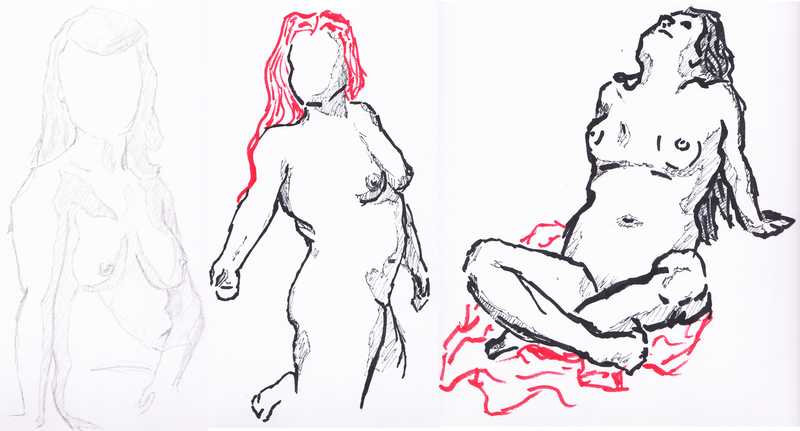 Lady, 3 variants