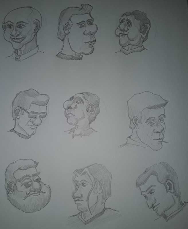 Warm-up doodles