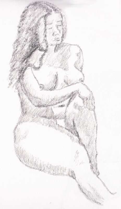 Seated lady