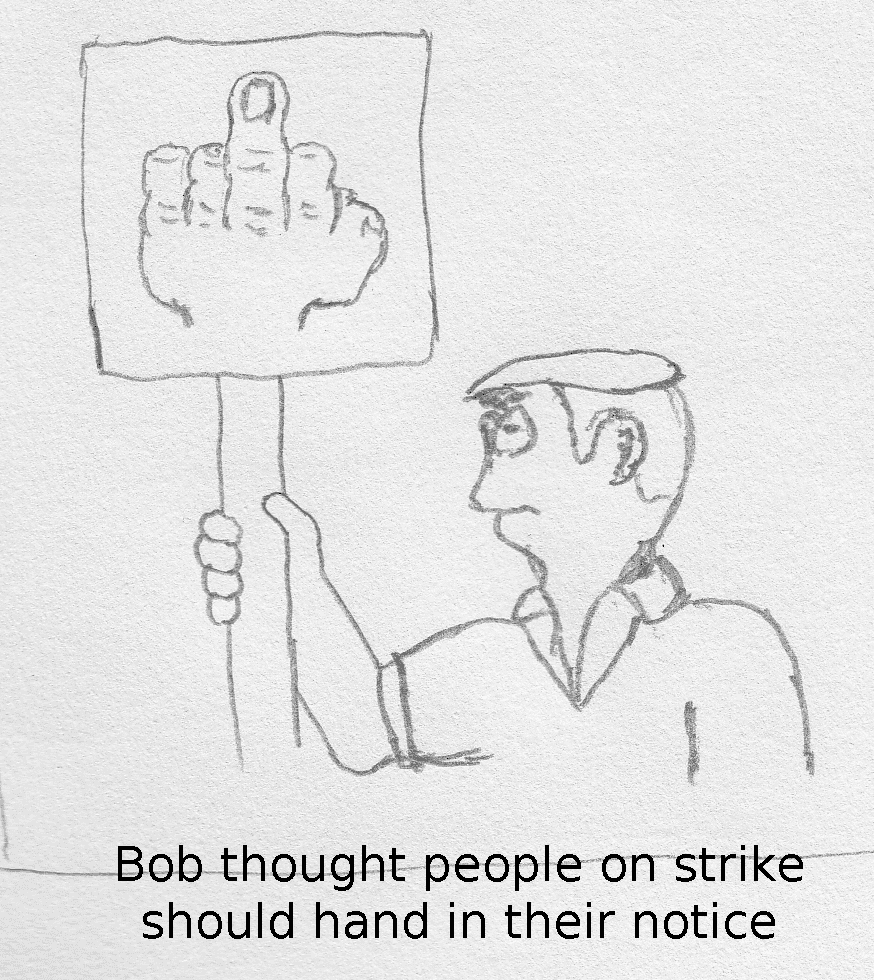 Hand in your notice