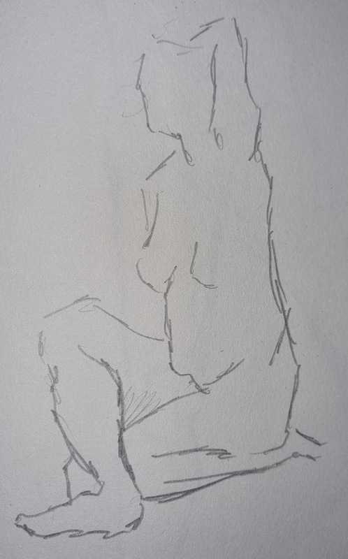 Woman, 1 of 9, seated, short pose