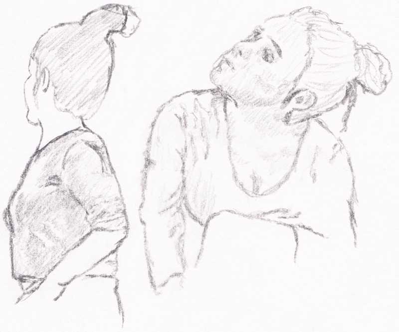Clothed lady