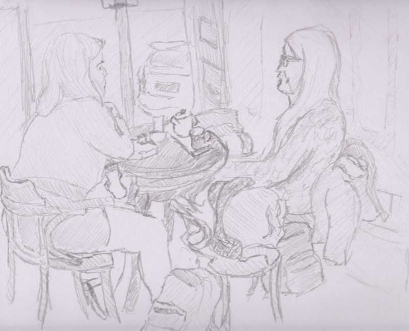 Bar scene