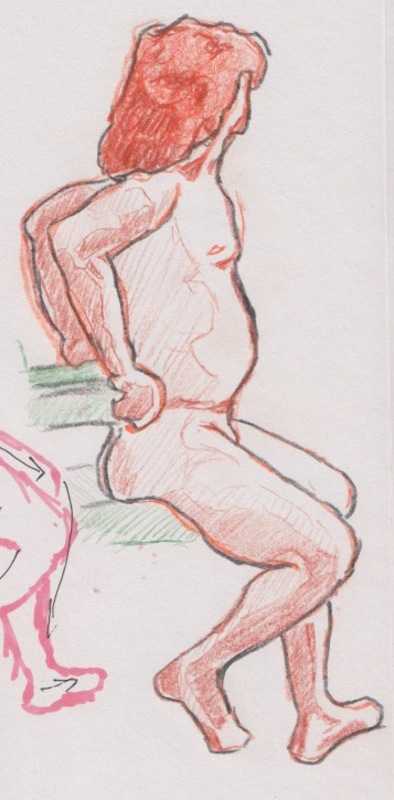 Man, seated