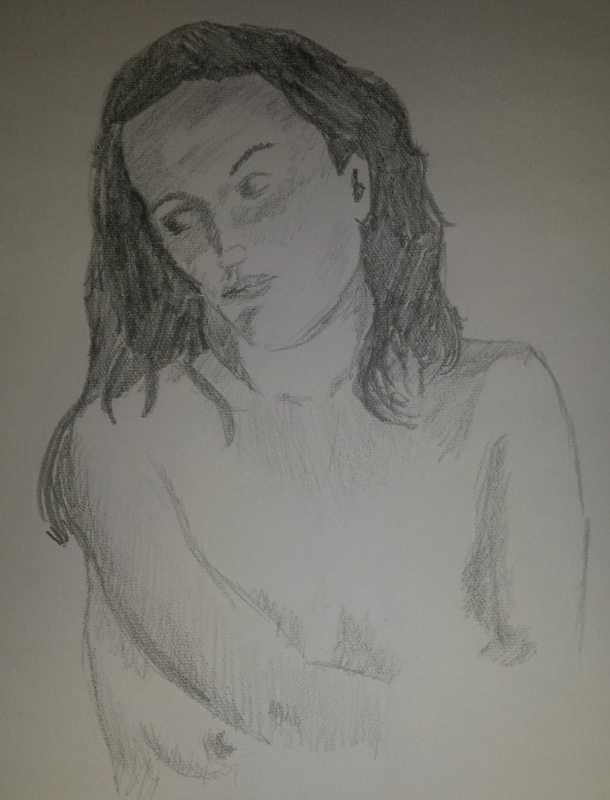 Woman, 4 of 5, portrait/torso