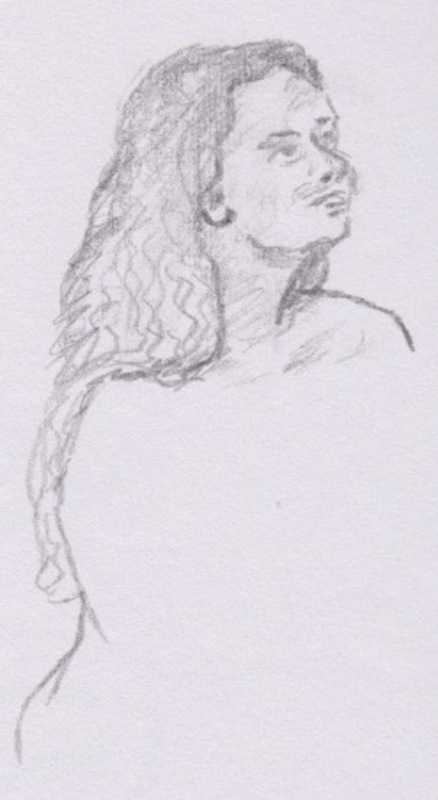 Woman, head and shoulders